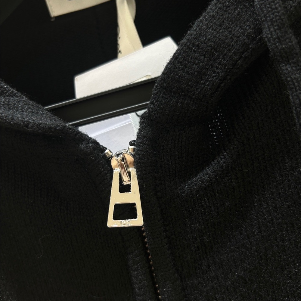 Dior Black Women's Zip-Up Hoodie - Picture 6 of 8